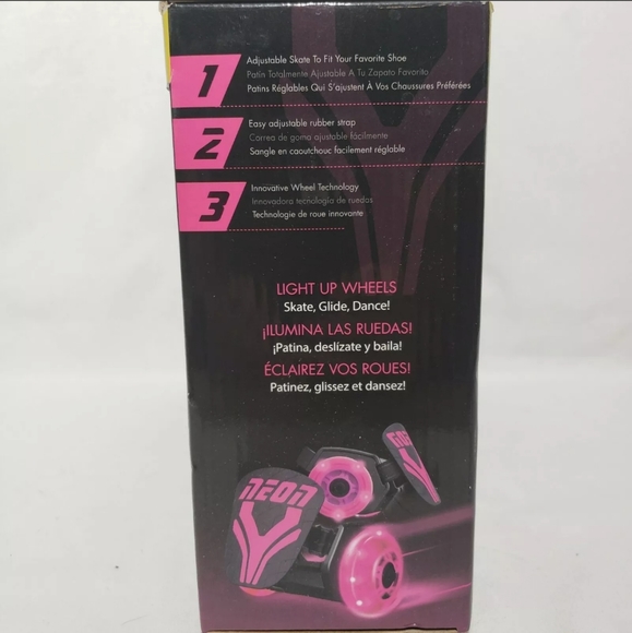 Yvolution Neon Street Rollers Neon Green & Neon Pink - Picture 10 of 12